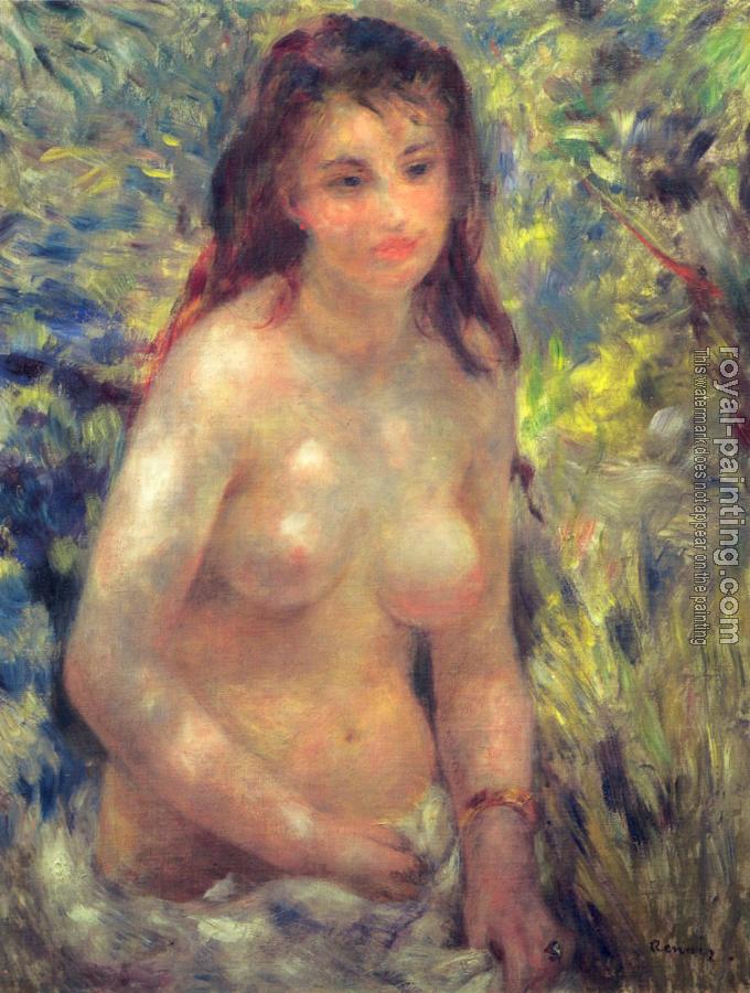 Pierre Auguste Renoir : Study: Torso, Sunlight Effect